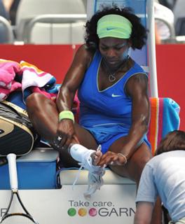 Serena Williams feet photo thumbnail