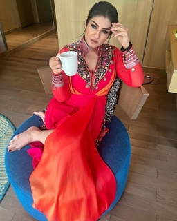 Raveena Tandon feet photo thumbnail