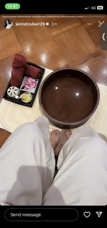 Jannat Zubair Rahmani feet photo thumbnail