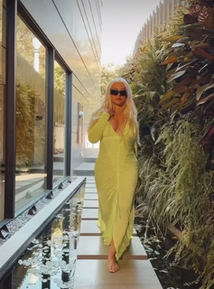 Christina Aguilera feet photo thumbnail