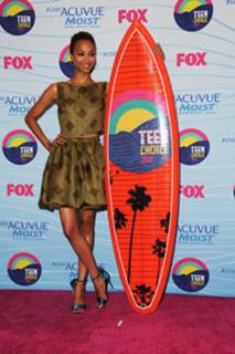 Zoe Saldana feet photo thumbnail