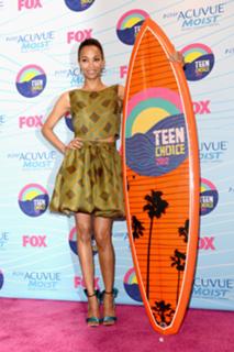 Zoe Saldana feet photo thumbnail