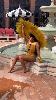 Cardi B feet photo thumbnail