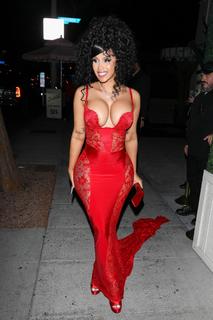 Cardi B feet photo thumbnail