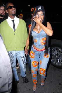 Cardi B feet photo thumbnail