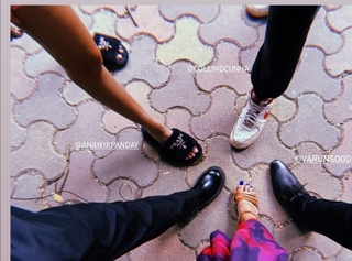 Ananya Pandey feet photo thumbnail