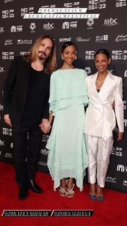 Zoe Saldana feet photo thumbnail