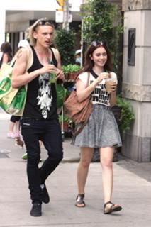 Lily Collins feet photo thumbnail