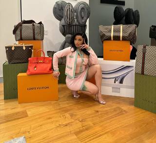 Cardi B feet photo thumbnail