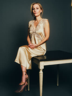 Gillian Anderson feet photo thumbnail
