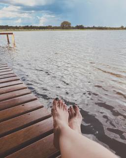 Sandy feet photo 1