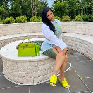 Cardi B feet photo thumbnail