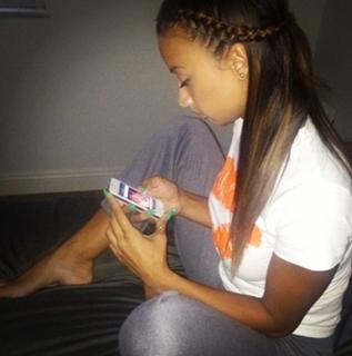 Draya Michele feet photo thumbnail
