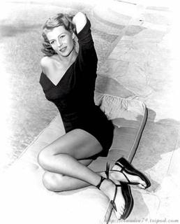 Rita Hayworth feet photo 1