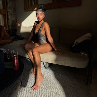 Draya Michele feet photo thumbnail