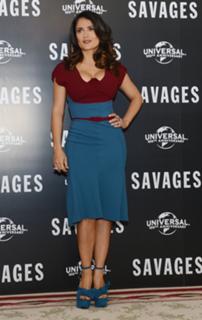 Salma Hayek feet photo thumbnail