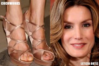 Queen Letizia of Spain feet photo thumbnail