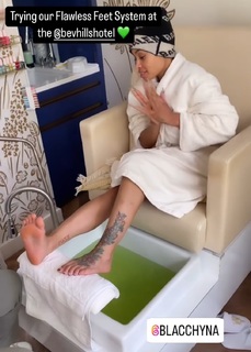 Blac Chyna feet photo thumbnail