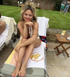 Emily Atack feet photo 3