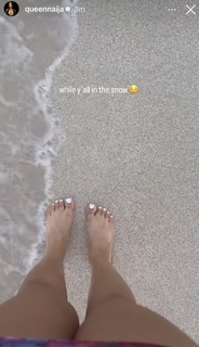 Queen Naija feet photo thumbnail