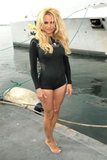 Pamela Anderson feet photo thumbnail