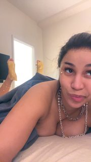 Cardi B feet photo thumbnail