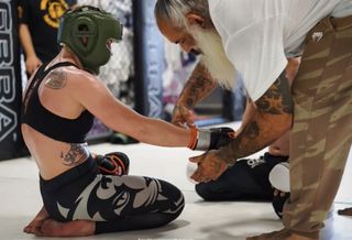 Valentina Shevchenko feet photo 1