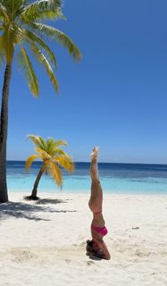 Michelle Hunziker feet photo 3