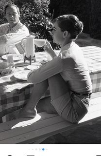 Audrey Hepburn feet photo 1