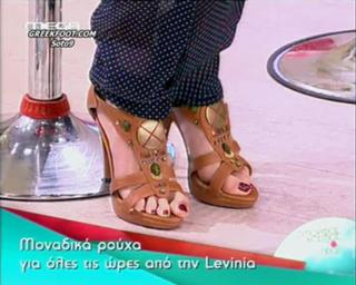 Doukissa Nomikou feet photo thumbnail