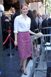 Jessica Chastain feet photo thumbnail