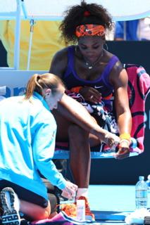 Serena Williams feet photo thumbnail