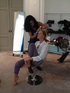 Alessia Marcuzzi feet photo thumbnail