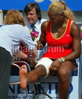 Serena Williams feet photo thumbnail