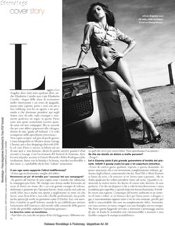 Elisabetta Canalis feet photo thumbnail