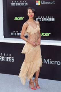 Zoe Saldana feet photo thumbnail
