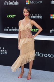 Zoe Saldana feet photo thumbnail