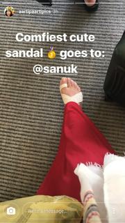 Aarti Sequeira feet photo 12
