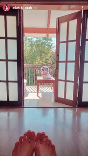 Adah Sharma feet photo thumbnail