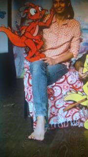 Adeline Blondieau feet photo 2