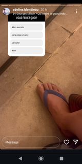 Adeline Blondieau feet photo 13