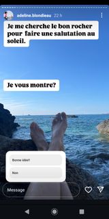 Adeline Blondieau feet photo 7
