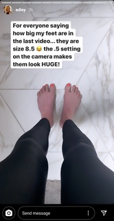 Adley Stump feet photo 13