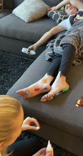 Adley Stump feet photo 11
