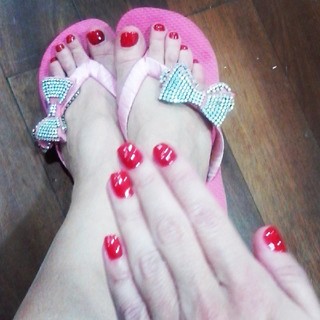 Adriana Ferrari feet photo 3