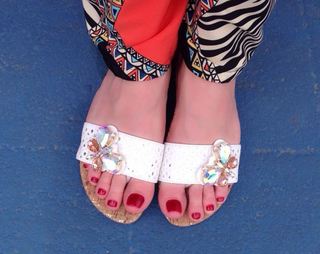 Adriana Ferrari feet photo 7