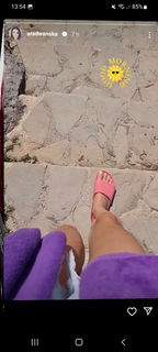 Aga Radwanska feet photo thumbnail