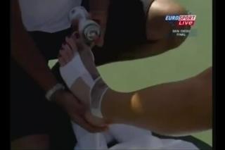 Aga Radwanska feet photo thumbnail