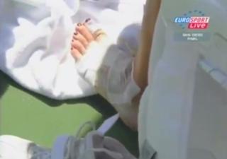 Aga Radwanska feet photo thumbnail