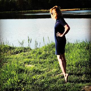 Agata Mlynarska feet photo thumbnail